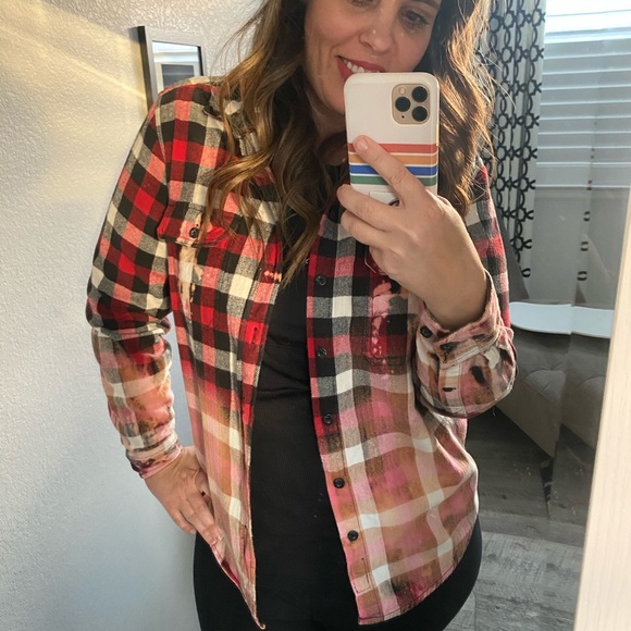 Woolrich Other - 💜💜 HANDMADE Uniquely Distressed Flannel Men’s M